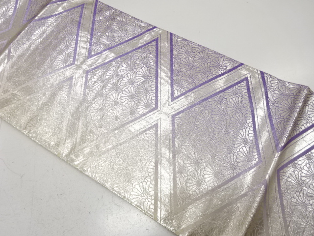 Japanese Kimono / Antique / Fukuro Obi Silk